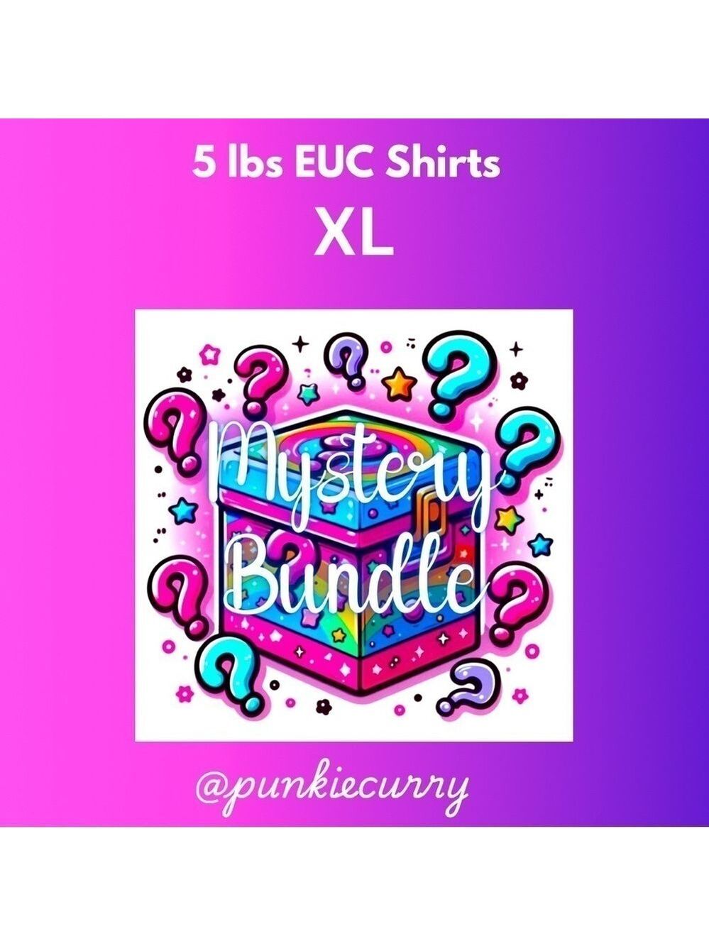 Mystery Box 5lbs - EUC Shirts - XLarge